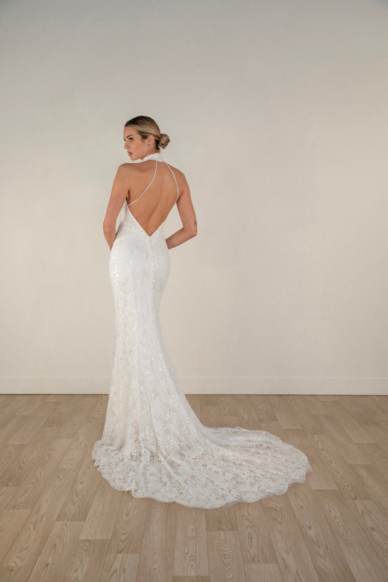 stella york halter wedding dress Stella York A Line Halter Discover The Elegance Of A Halter Wedding Dress True Society