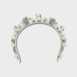 Sophia Hairband and Earring Set Silver